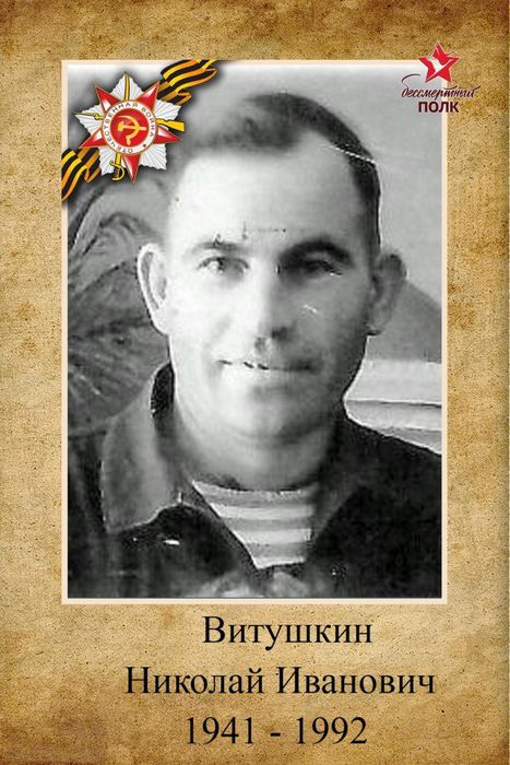 Витушкин Николай Иванович 1914 -1992 г.